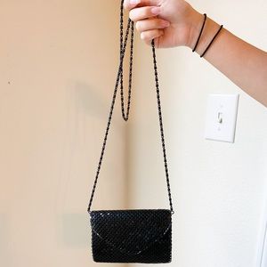 Black crossbody bag